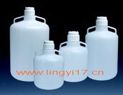 美國耐潔Nalgene帶手柄細(xì)口大瓶_LDPE 白色PP螺旋蓋2210-0065