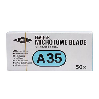 日本進口A35羽毛刀片R35,用于石蠟包埋組織切片