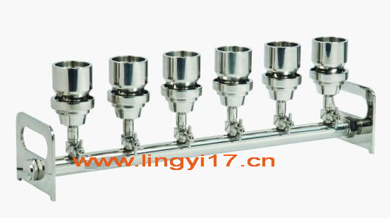 美國(guó)Science Tool BV631不銹鋼六聯(lián)過濾座