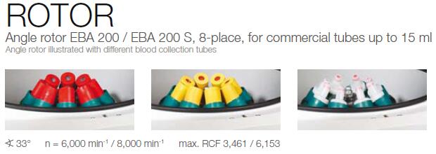 德國Hettich EBA 200小型低速離心機