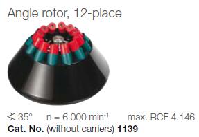 德國Hettich EBA 280S小型低速離心機轉子1139