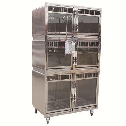 LZS-02不銹鋼寵物展示籠，寄養籠、住院籠