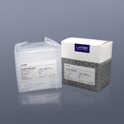 艾本德Lavibe 96孔板0.2ml半裙邊2244030002，無(wú)裙邊2244030001