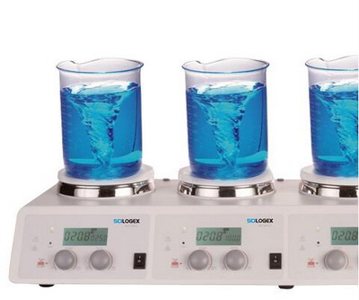 美國進口賽洛捷克LCD數控加熱型四通道磁力攪拌器MS-H340-S4