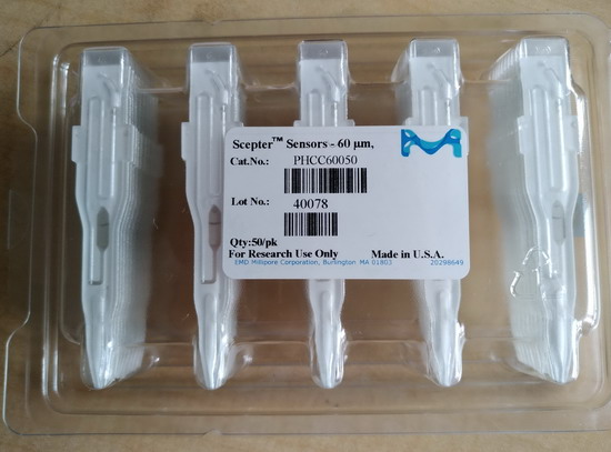 密理博細(xì)胞計(jì)數(shù)Scepter用傳感器60um貨號(hào)PHCC60050