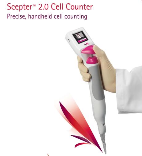 美國Millipore密理博全自動手持式細胞計數器Scepter2.0/Scepter3.0