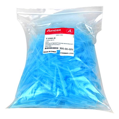 愛思進吸頭1000µL藍色非滅菌移液器吸頭T-1000-B