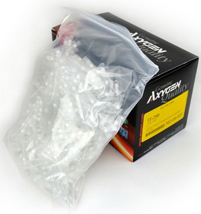 Axygen愛思進200µL通用透明帶濾芯吸頭TF-200,進口濾芯吸頭