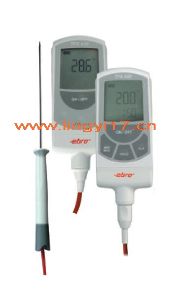 德國(guó)EBRO頤貝隆TFX 410-1高精度便攜式溫度計(jì)