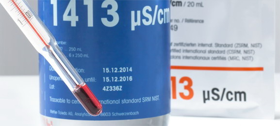 瑞士METTLER TOLEDO梅特勒托利多電導率標準液