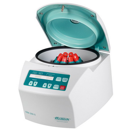 德國Hettich EBA 200S帶轉(zhuǎn)子小型低速離心機